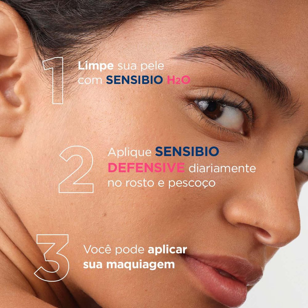 Creme Facial Bioderma Sensibio Defensive Hidratante Calmante 40ml — imagem 4 | Drogaria Taveira