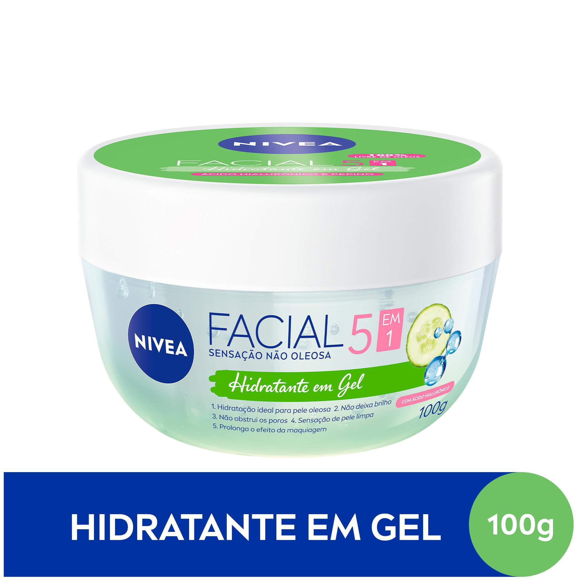 Creme Facial Hidratante Em Gel 100g Nivea — imagem 2 | Drogaria Taveira