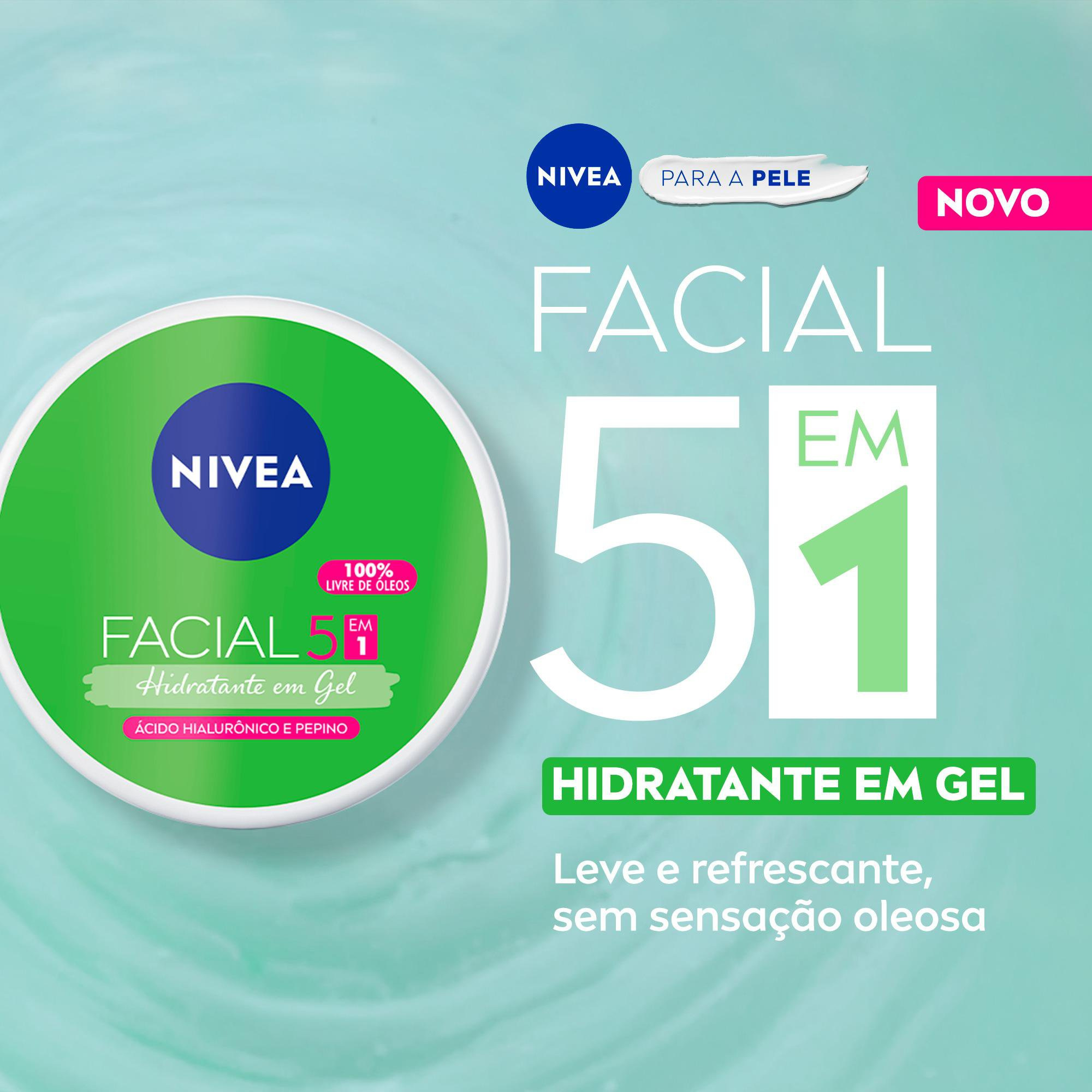 Creme Facial Hidratante Em Gel 100g Nivea — imagem 3 | Drogaria Taveira