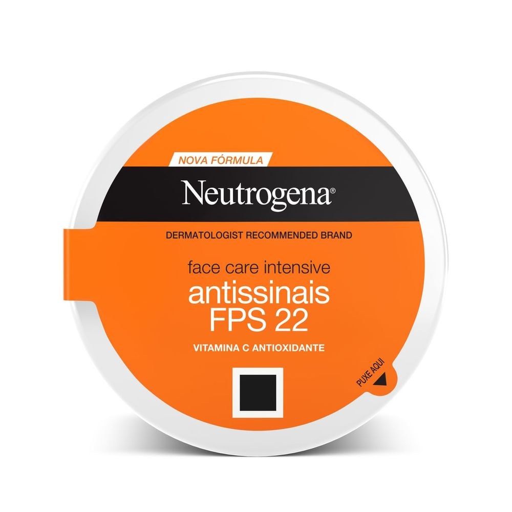 Creme Facial Neutrogena Face Care Intensive Antissinais FPS 22 100g — imagem 3 | Drogaria Taveira