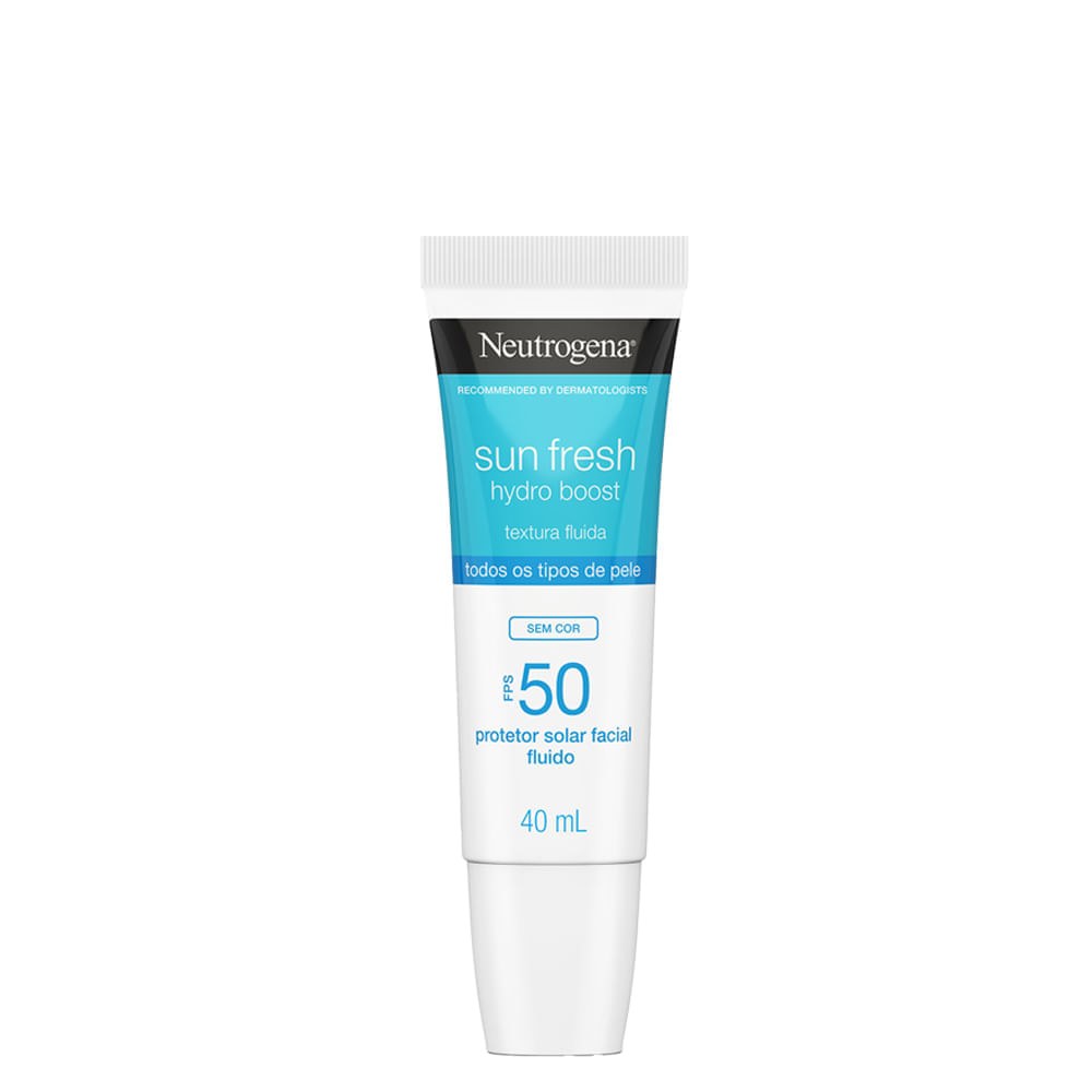 Creme Facial Neutrogena Sun Fresh® Derm Care Hydro Boost FPS 50 40ml — Neutrogena | Drogaria Taveira