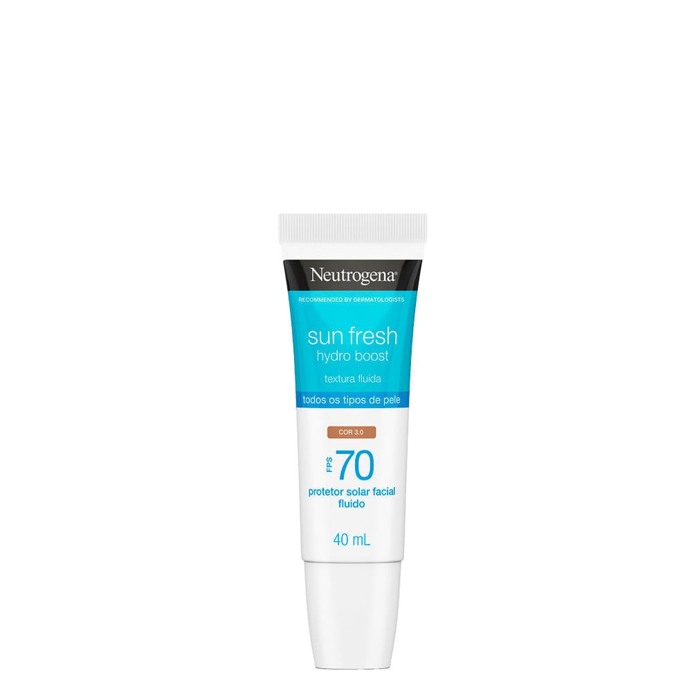 Creme Facial Neutrogena Sun Fresh® Derm Care Hydro Boost FPS 70 40ml Cor 3.0 — Neutrogena | Drogaria Taveira