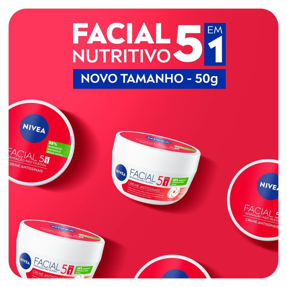 Creme Facial Nivea 50g Antissinais — imagem 2 | Drogaria Taveira