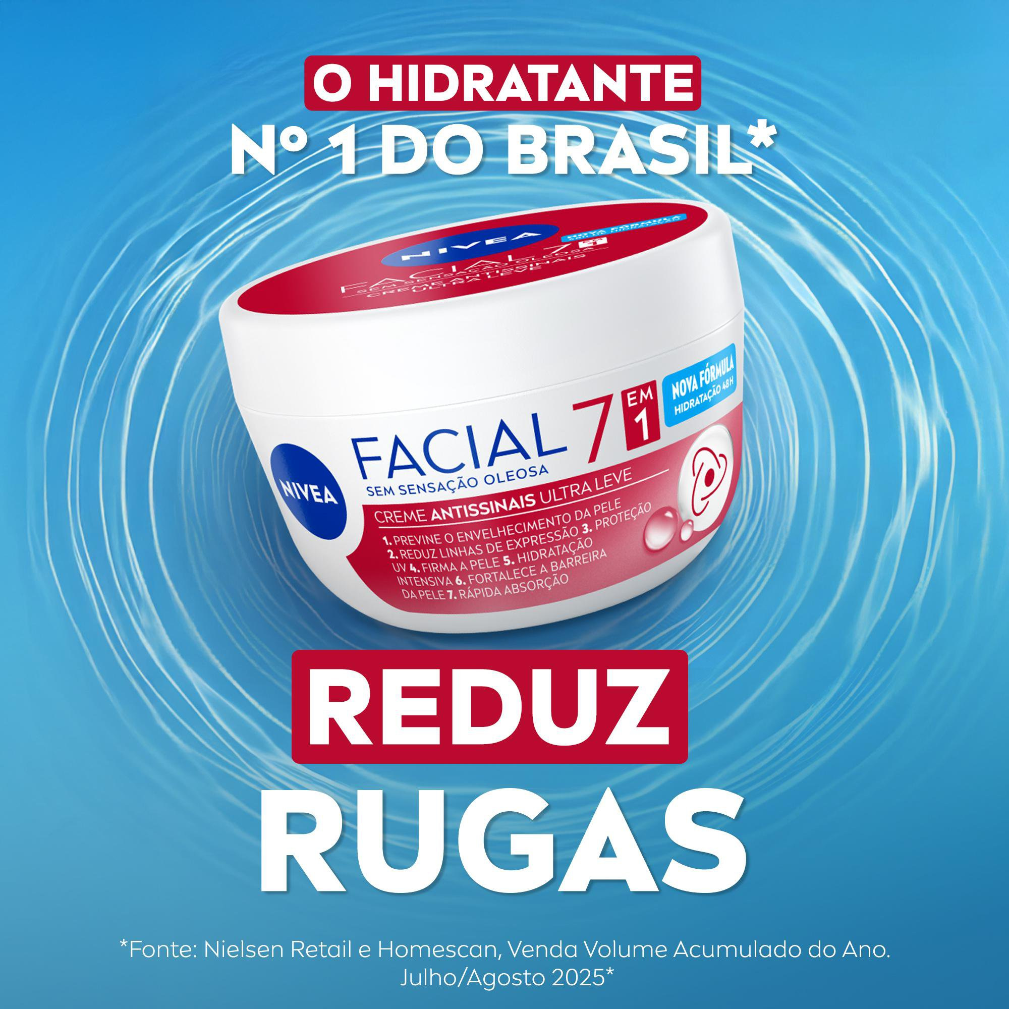 Creme Facial Nivea Antissinais com Vitamina E 100g — imagem 3 | Drogaria Taveira