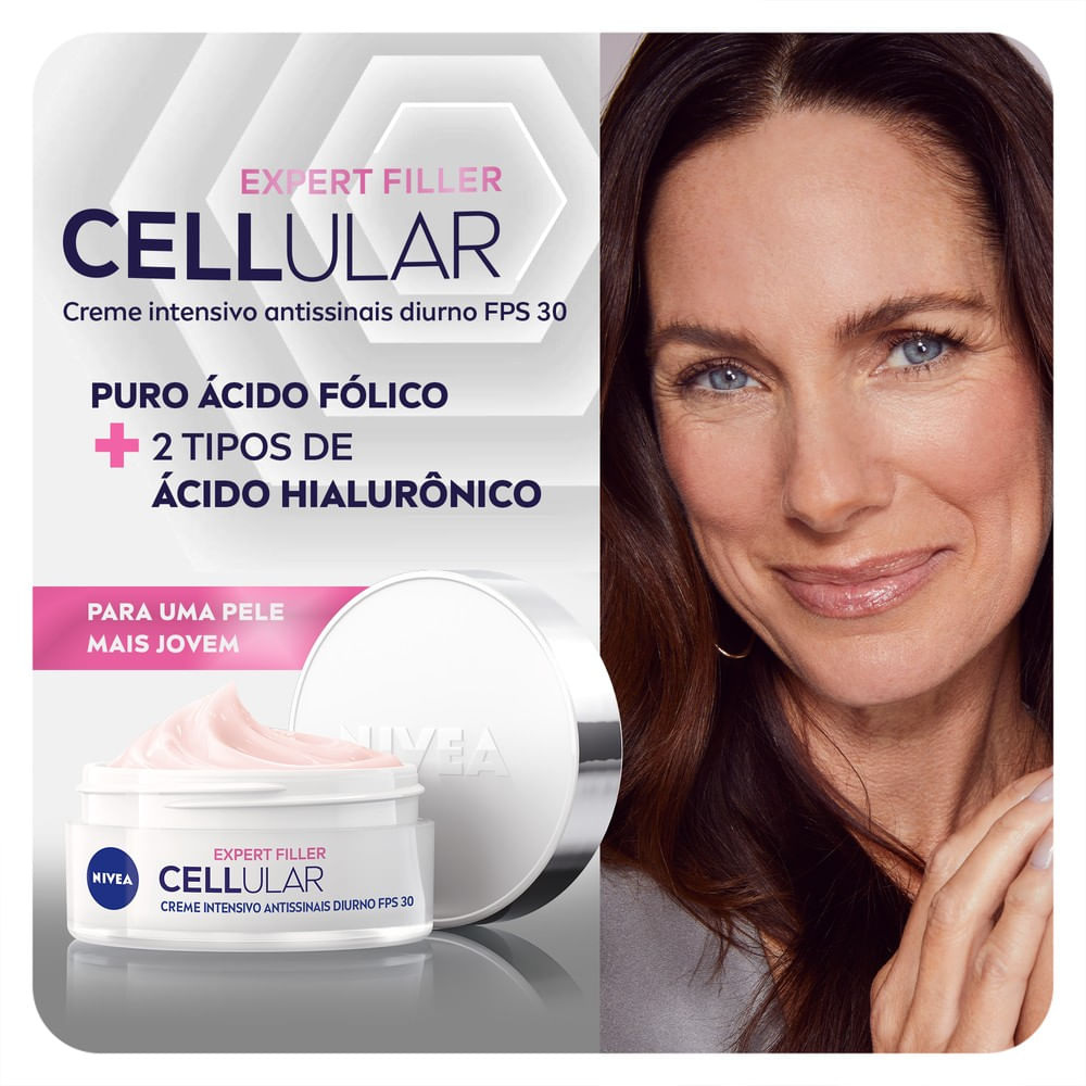 Creme Facial Nivea Cellular Antissinais FPS 30 52g — imagem 3 | Drogaria Taveira