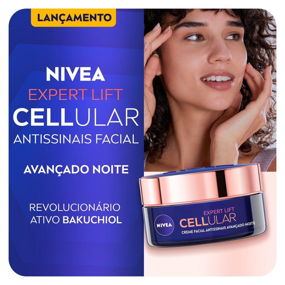 Creme Facial Nivea Cellular Expert Lift Avançado Antissinais Noite 50ml — imagem 2 | Drogaria Taveira