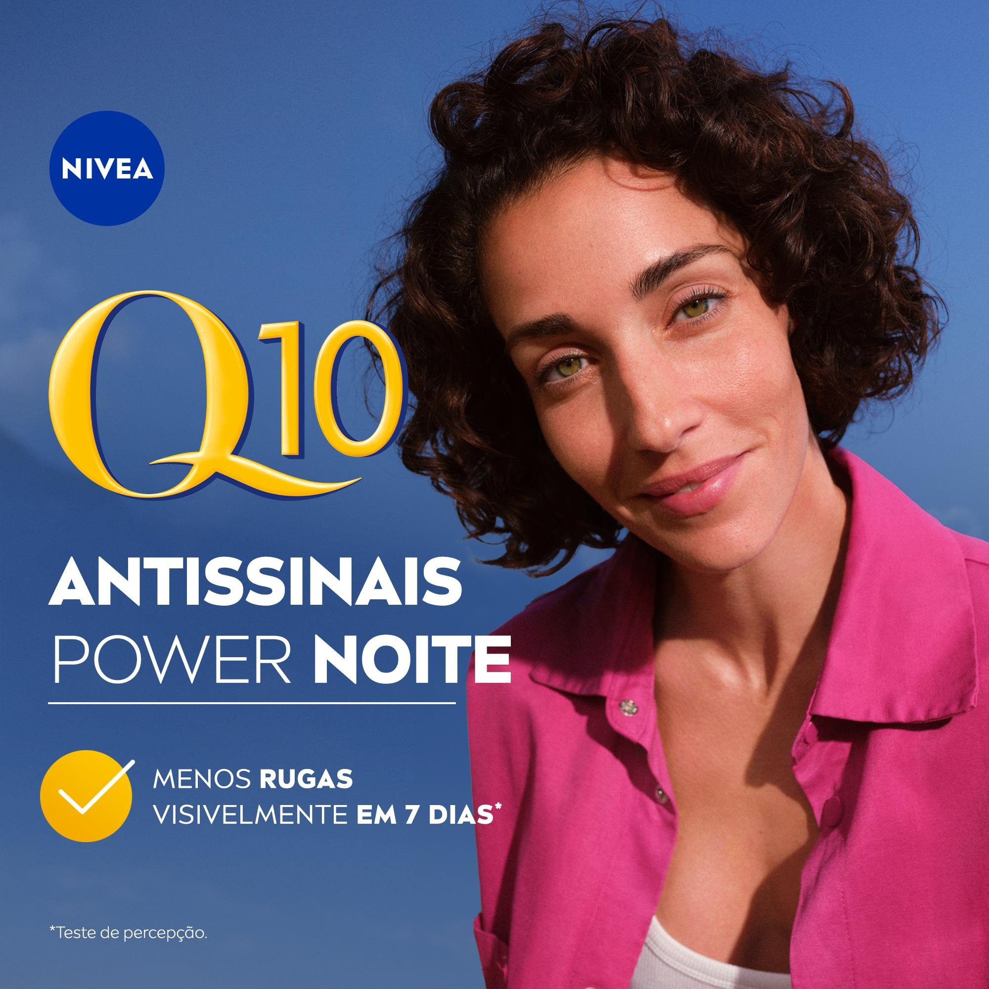 Creme Facial Nivea Q10 Power Antissinais Noturno 49g — imagem 3 | Drogaria Taveira