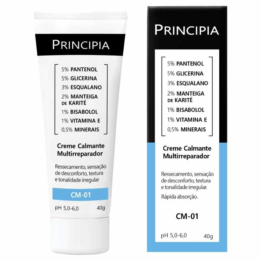 Creme Facial Principia CM-01 Calmante Multirreparador 40g — imagem 2 | Drogaria Taveira