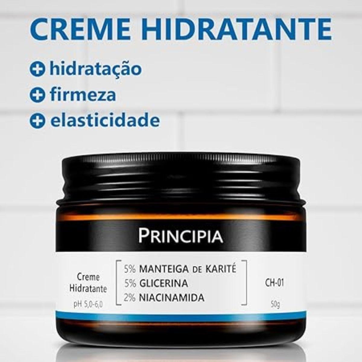 Creme Hidratante 5% Manteiga De Karité + 5% Glicerina + 2% Niacinamida Principia Skincare Ch-01 50g — imagem 3 | Drogaria Taveira