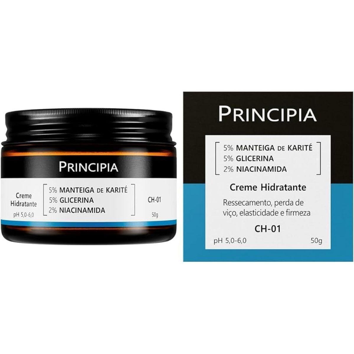 Creme Hidratante 5% Manteiga De Karité + 5% Glicerina + 2% Niacinamida Principia Skincare Ch-01 50g — imagem 4 | Drogaria Taveira