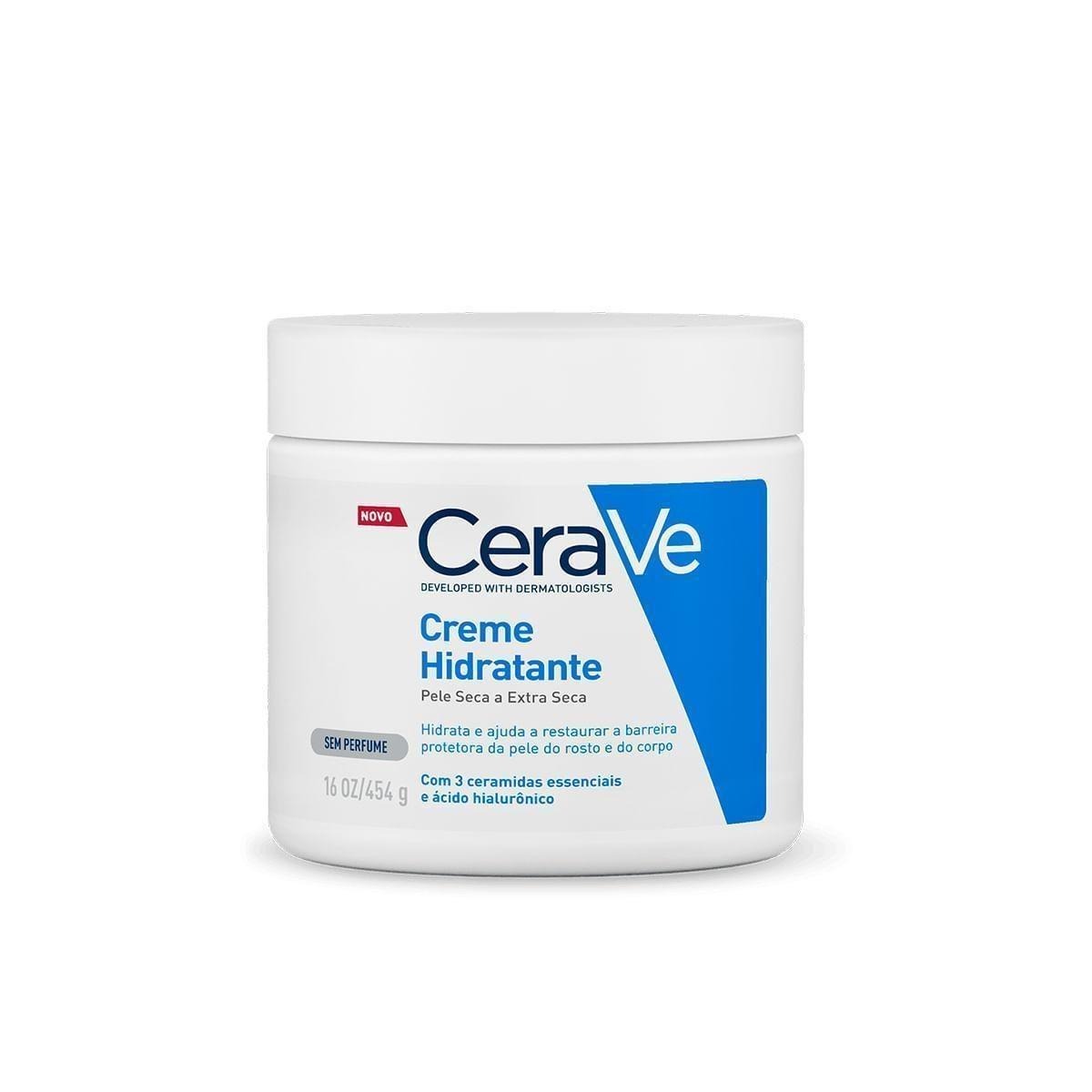 Creme Hidratante CeraVe Pele Seca a Extra Seca 454 g — Cerave | Drogaria Taveira