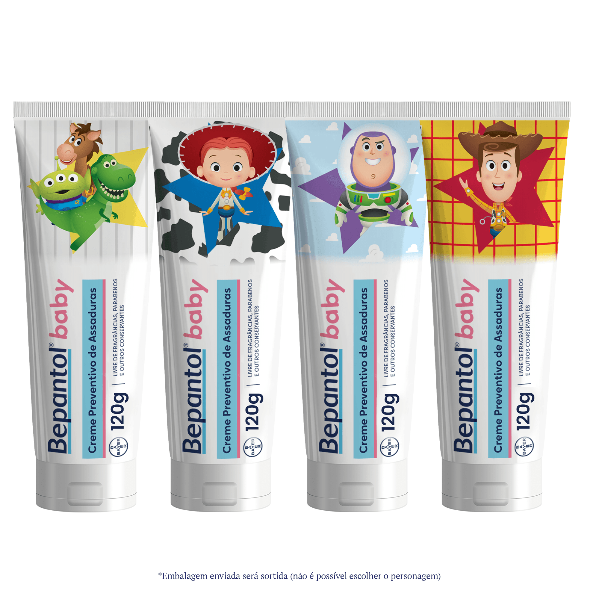 Creme Para Assaduras Bepantol Baby Disney Toy Story 120g — imagem 3 | Drogaria Taveira