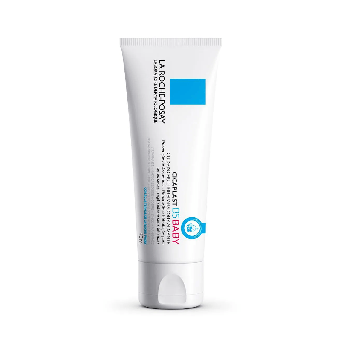 Creme para Assaduras Cicaplast B5 Baby Multirreparador Calmante 40ml — La Roche Posay | Drogaria Taveira