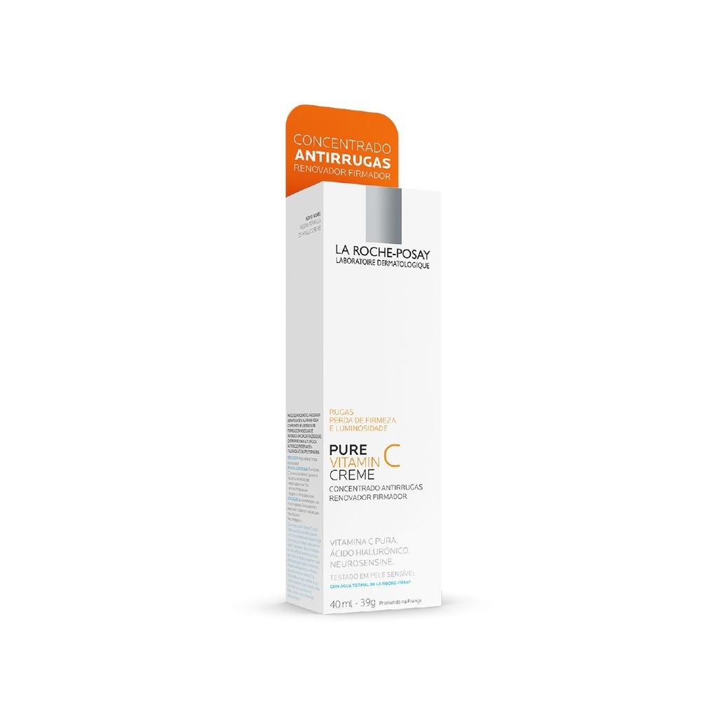 Creme para o Contorno dos Olhos La Roche-Posay Redermic Hyalu C Antirrugas com Vitamina C Pura 15ml — La Roche-Posay | Drogaria Taveira