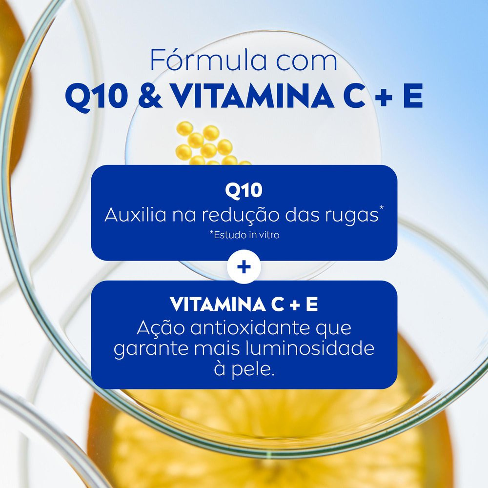 Creme para o Contorno dos Olhos Nivea Q10 Energy Antissinais 15g — imagem 4 | Drogaria Taveira