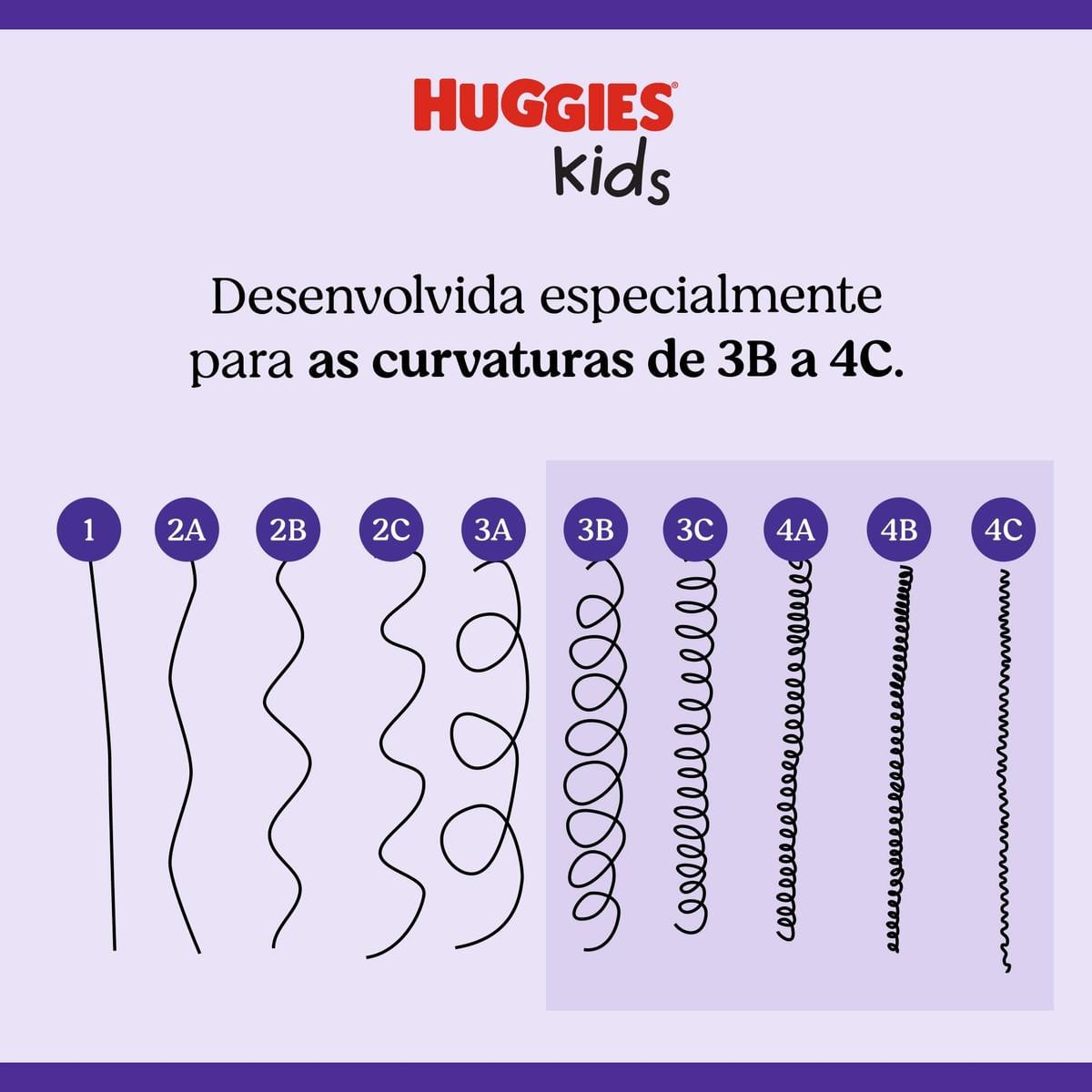 Creme para Pentear Infantil Huggies Kids Super Crespinhos 360ml — imagem 3 | Drogaria Taveira