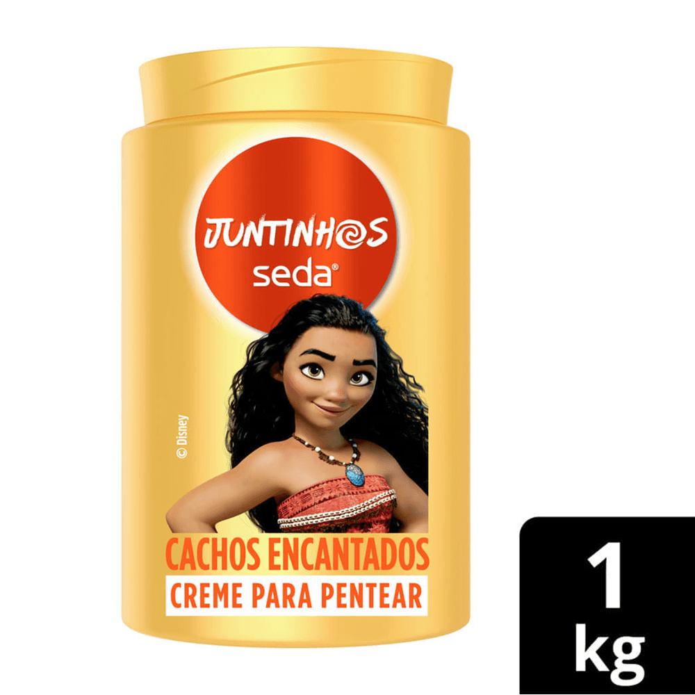 Creme Para Pentear Infantil Moana Seda Juntinhos Cachos Encantados 1kg — imagem 2 | Drogaria Taveira