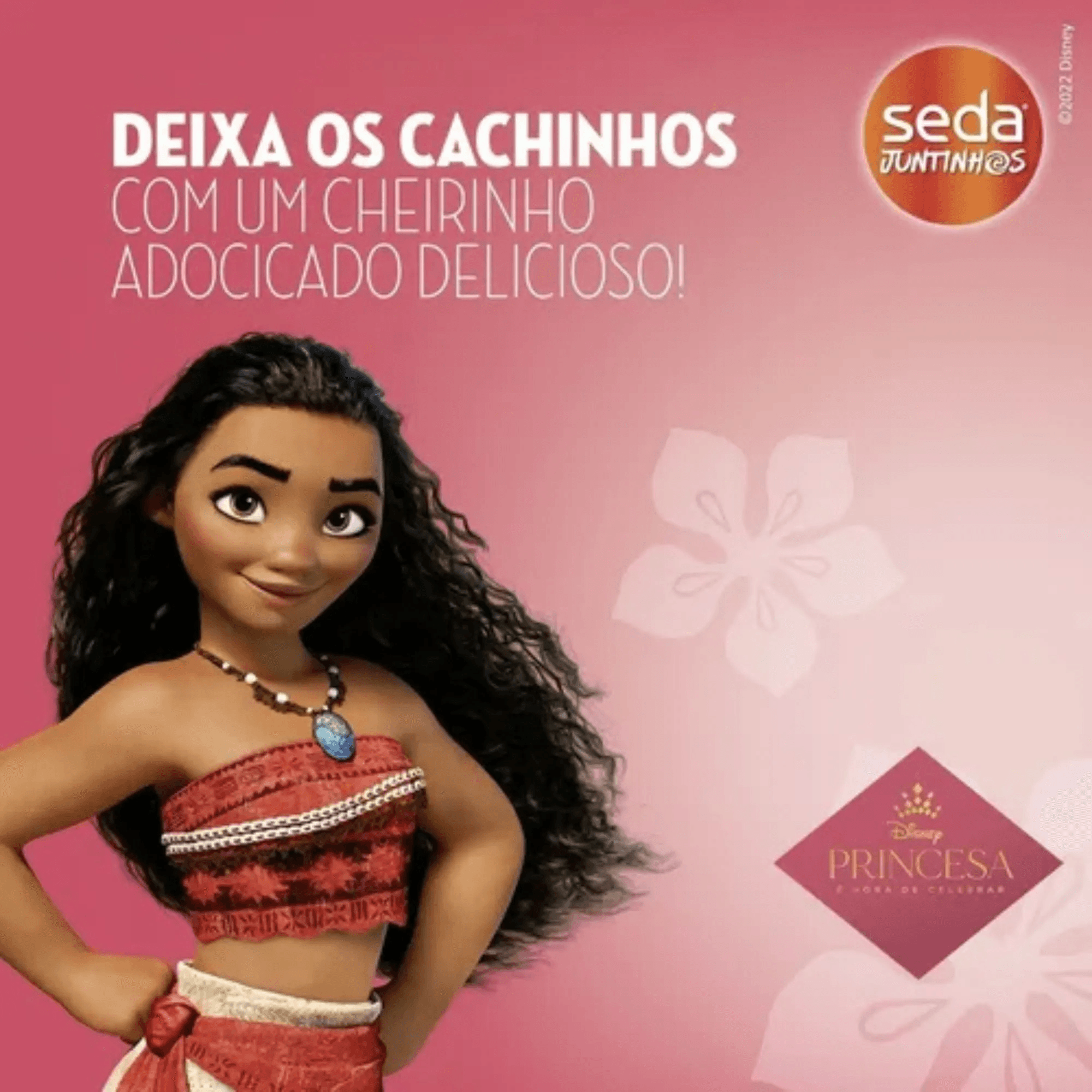 Creme Para Pentear Infantil Moana Seda Juntinhos Cachos Encantados 1kg — imagem 4 | Drogaria Taveira