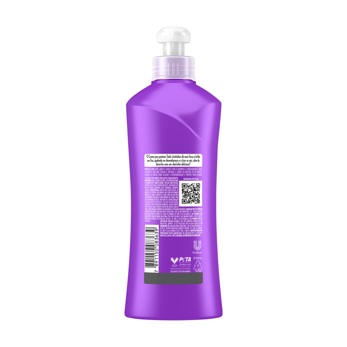 Creme para Pentear Infantil Seda Juntinhos Frozen Brilho Encantado 300ml — imagem 3 | Drogaria Taveira