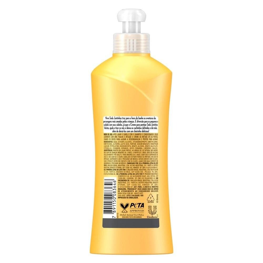 Creme para Pentear Infantil Seda Juntinhos Moana Cachos Encantados 300ml — imagem 3 | Drogaria Taveira