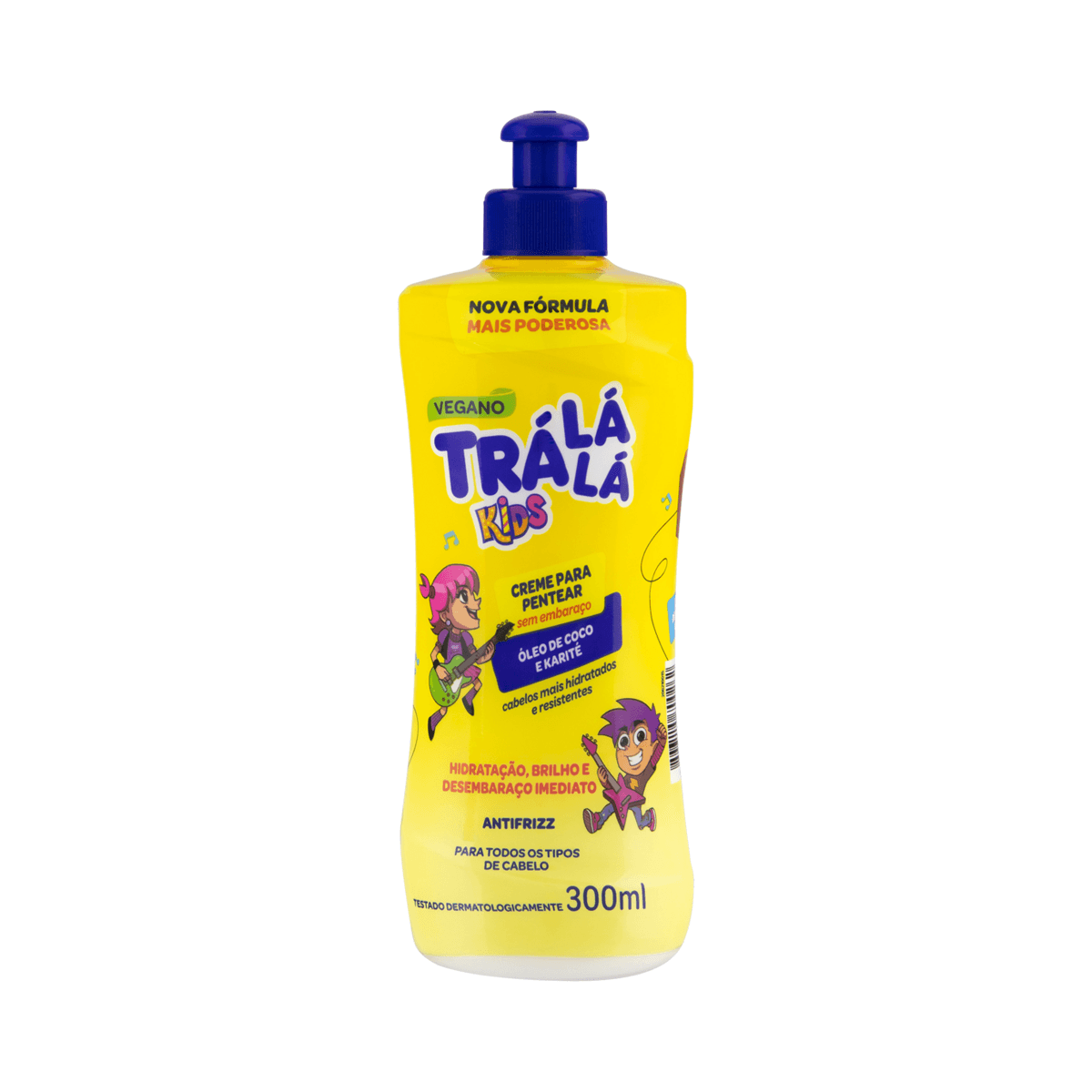 Creme para Pentear Infantil Trá Lá Lá Kids Sem Enxágue 300g — Tralala | Drogaria Taveira