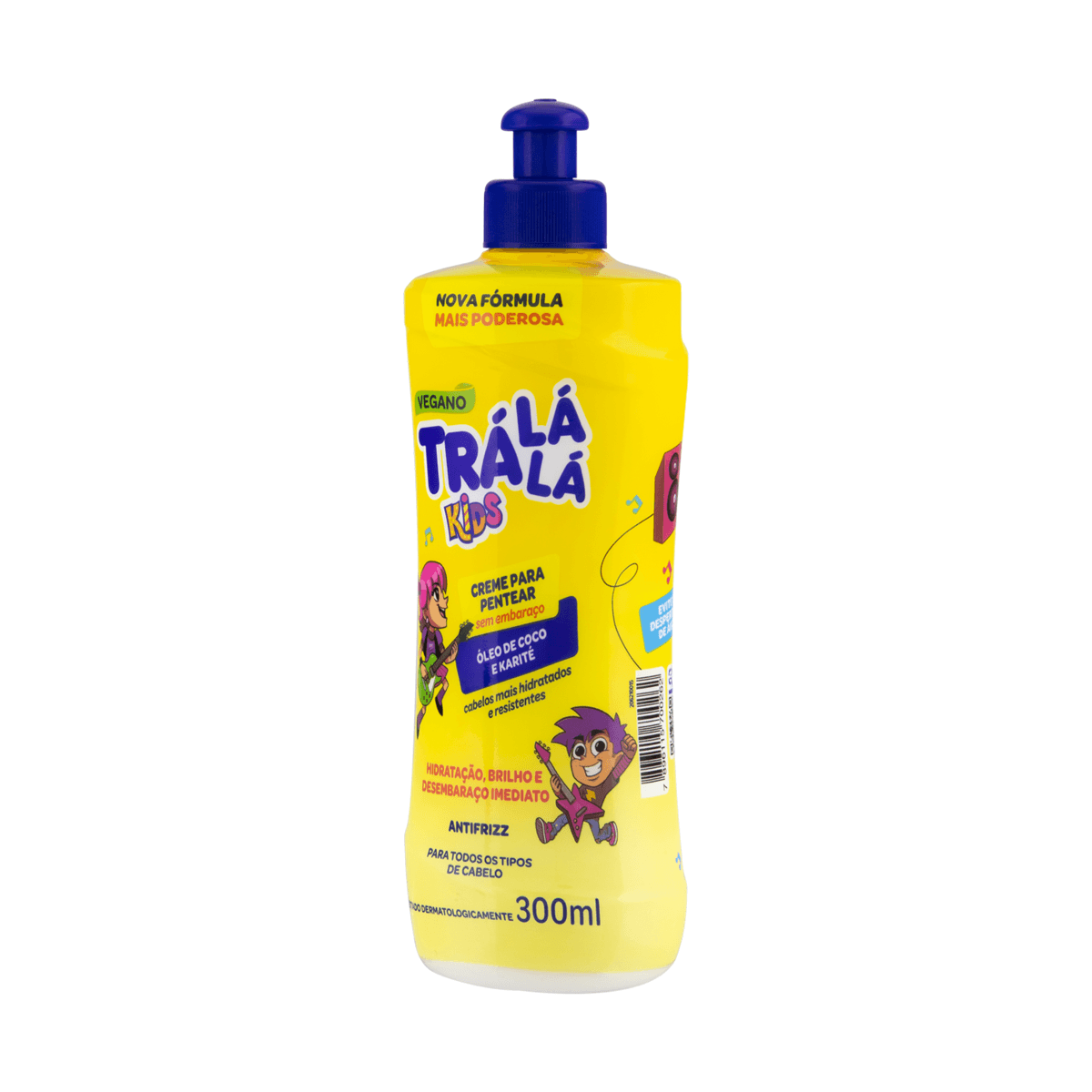 Creme para Pentear Infantil Trá Lá Lá Kids Sem Enxágue 300g — imagem 3 | Drogaria Taveira