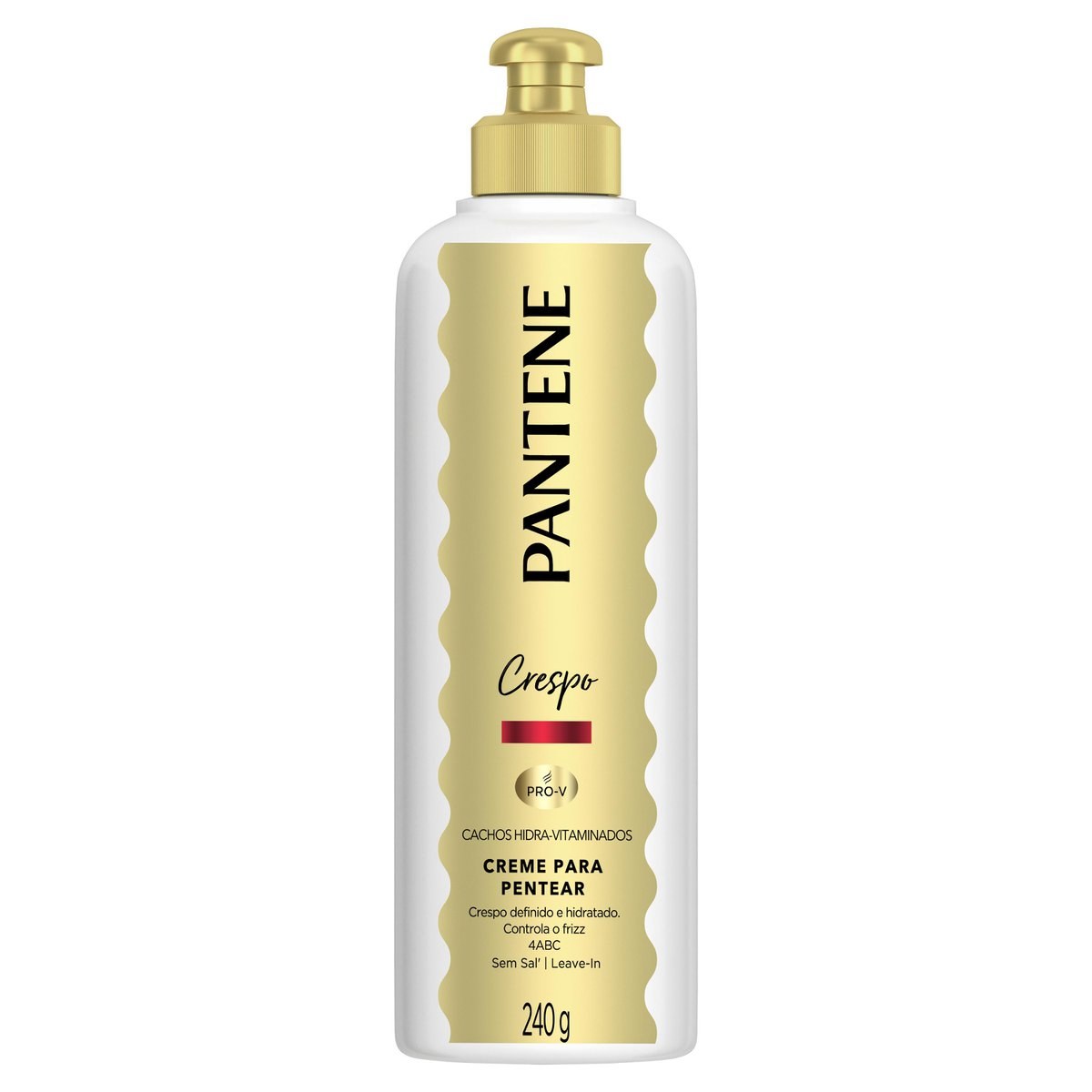 Creme Para Pentear Pantene Cachos Hidra-vitaminados Crespos 240g — imagem 3 | Drogaria Taveira