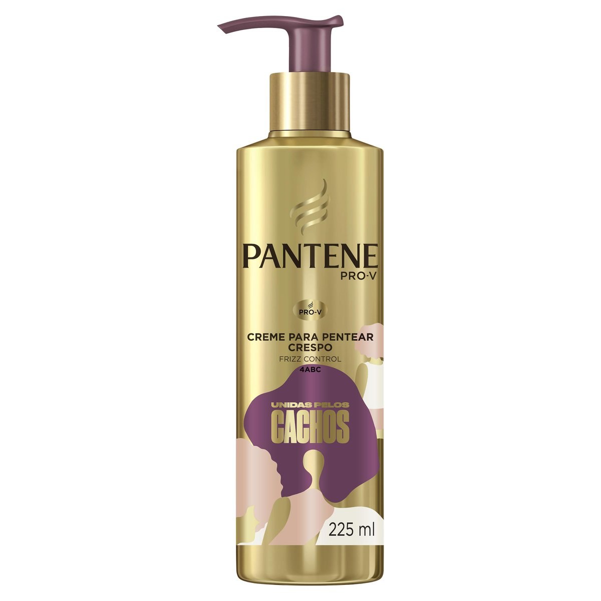 Creme Para Pentear Pantene Unidas Pelos Cachos Crespos 225ml — imagem 3 | Drogaria Taveira