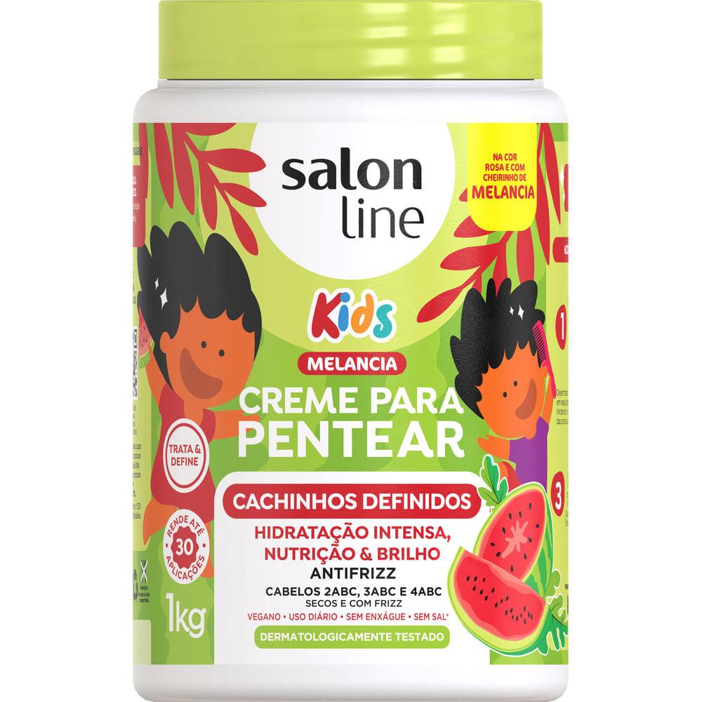 Creme Para Pentear Salon Line Kids Melancia Cachinhos Definidos 1kg — Salon Line | Drogaria Taveira