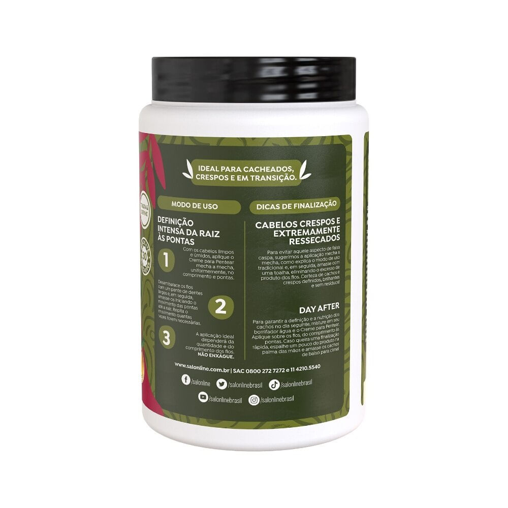 Creme Pentear Salon Line Azeite De Oliva 1Kg — imagem 2 | Drogaria Taveira