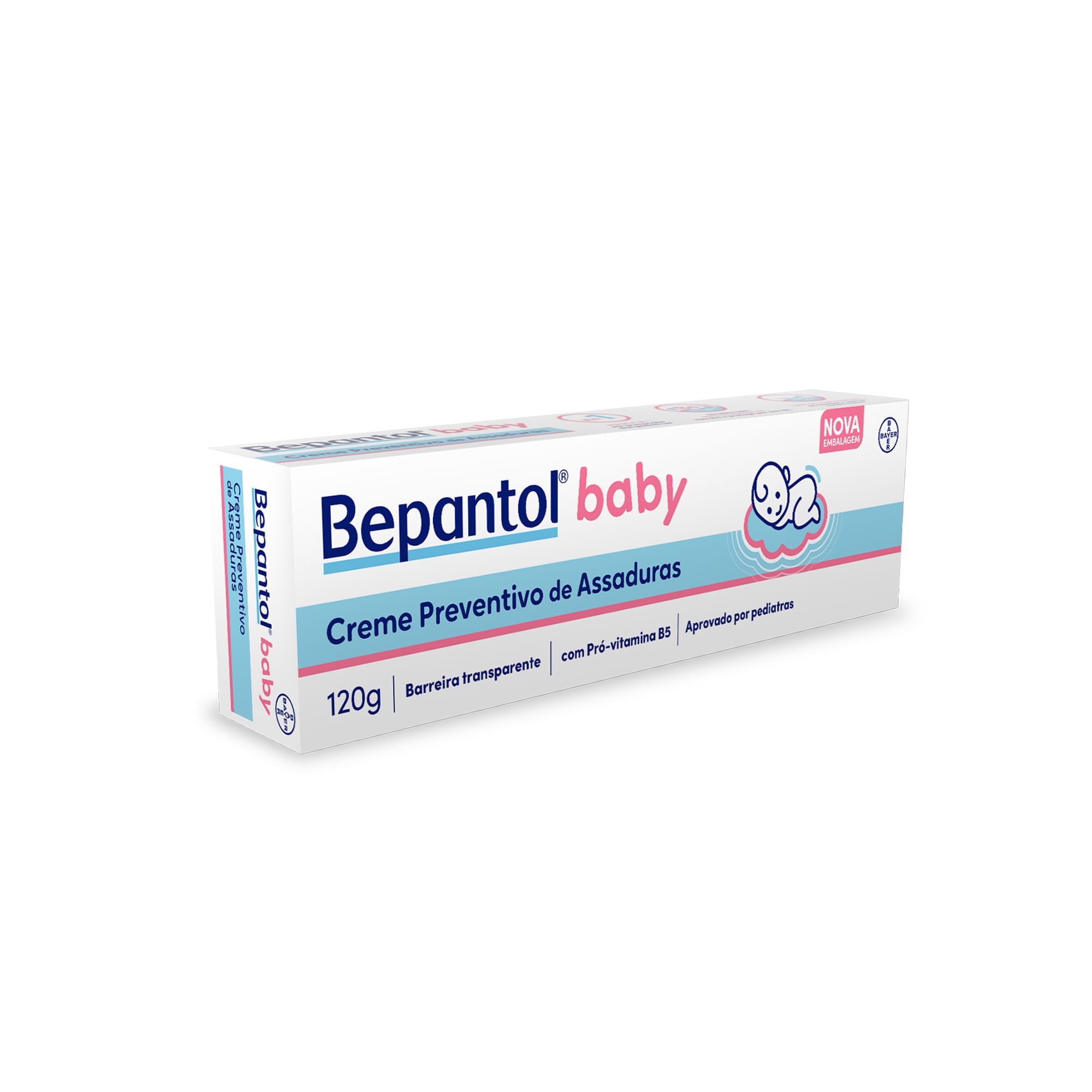 Creme Preventivo de Assaduras a Bepantol Baby com Pró-Vitamina B5 Hipoalergênico Recém-Nascido 120g — imagem 3 | Drogaria Taveira