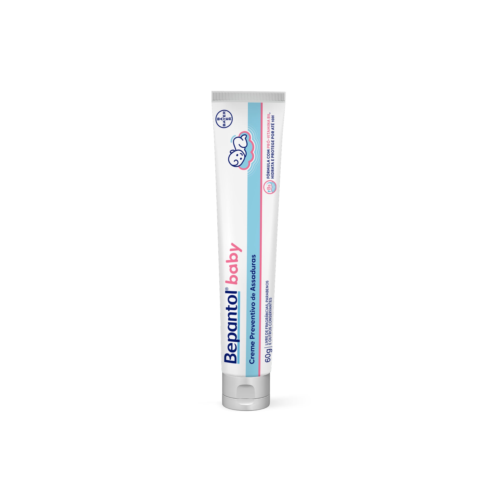 Creme Preventivo de Assaduras Bepantol Baby com Pró-Vitamina B5 60g — Bepantol | Drogaria Taveira