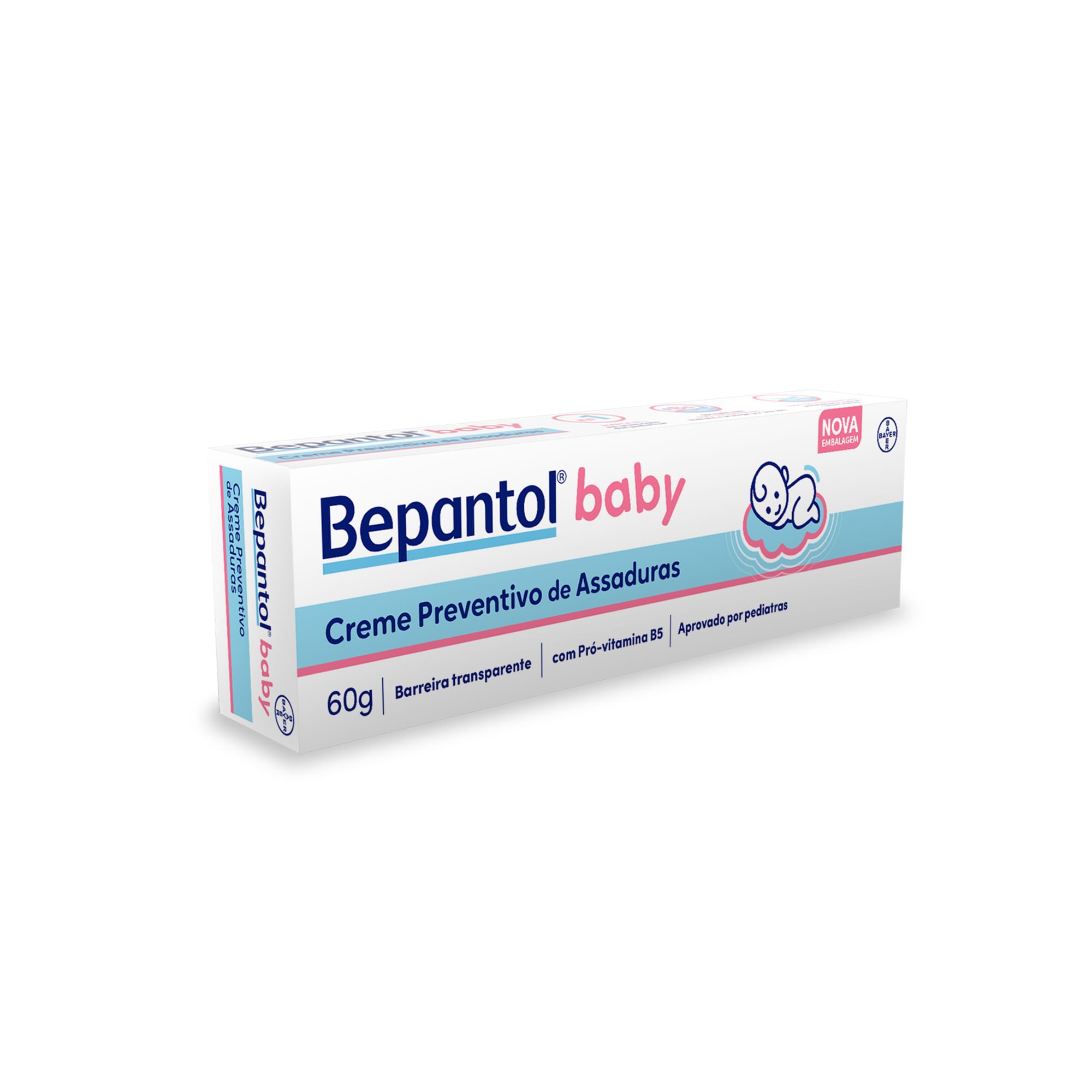 Creme Preventivo de Assaduras Bepantol Baby com Pró-Vitamina B5 60g — imagem 3 | Drogaria Taveira