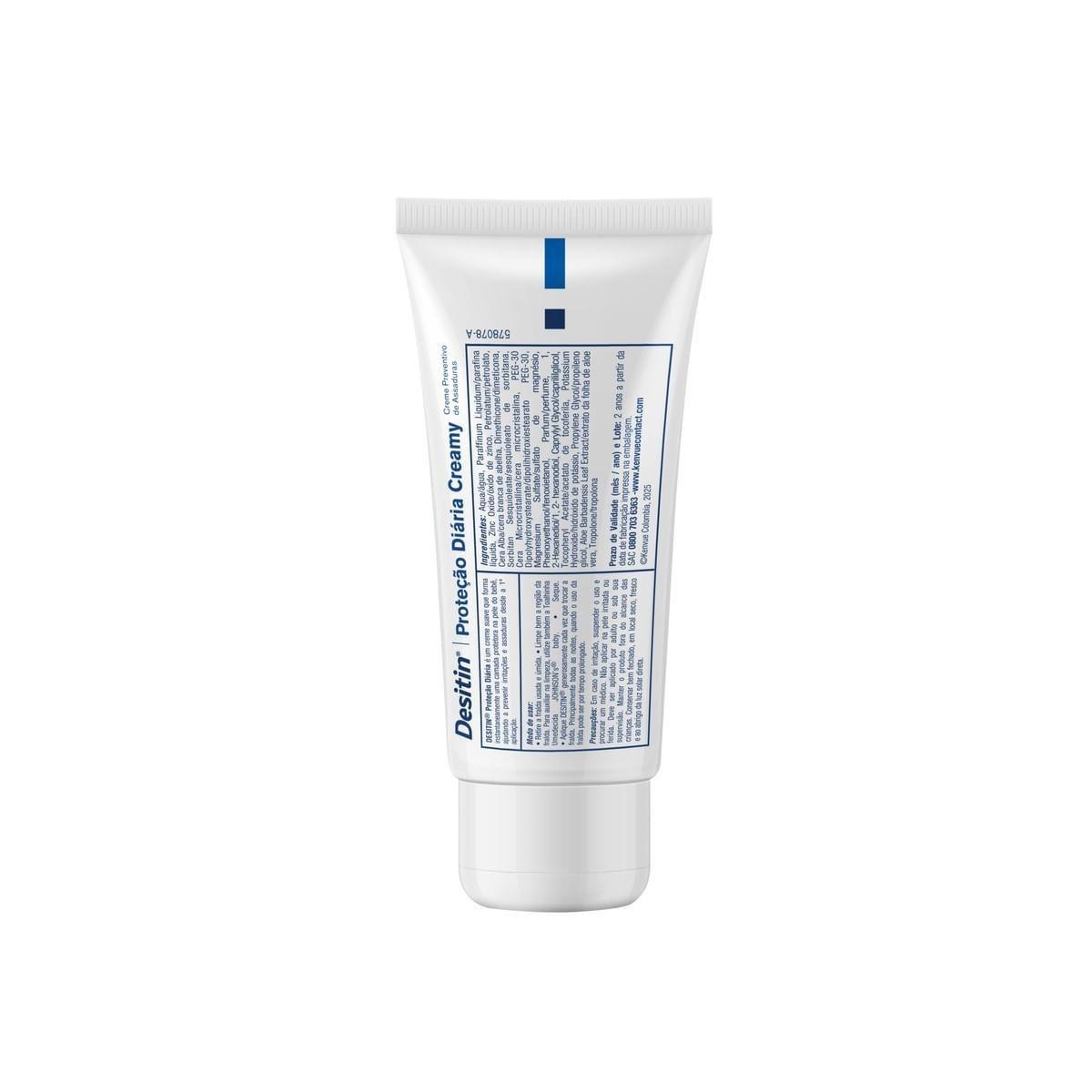 Creme Preventivo De Assaduras Desitin Proteção Diária Creamy 57G — imagem 3 | Drogaria Taveira