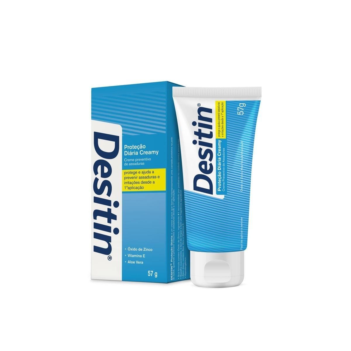 Creme Preventivo De Assaduras Desitin Proteção Diária Creamy 57G — imagem 4 | Drogaria Taveira