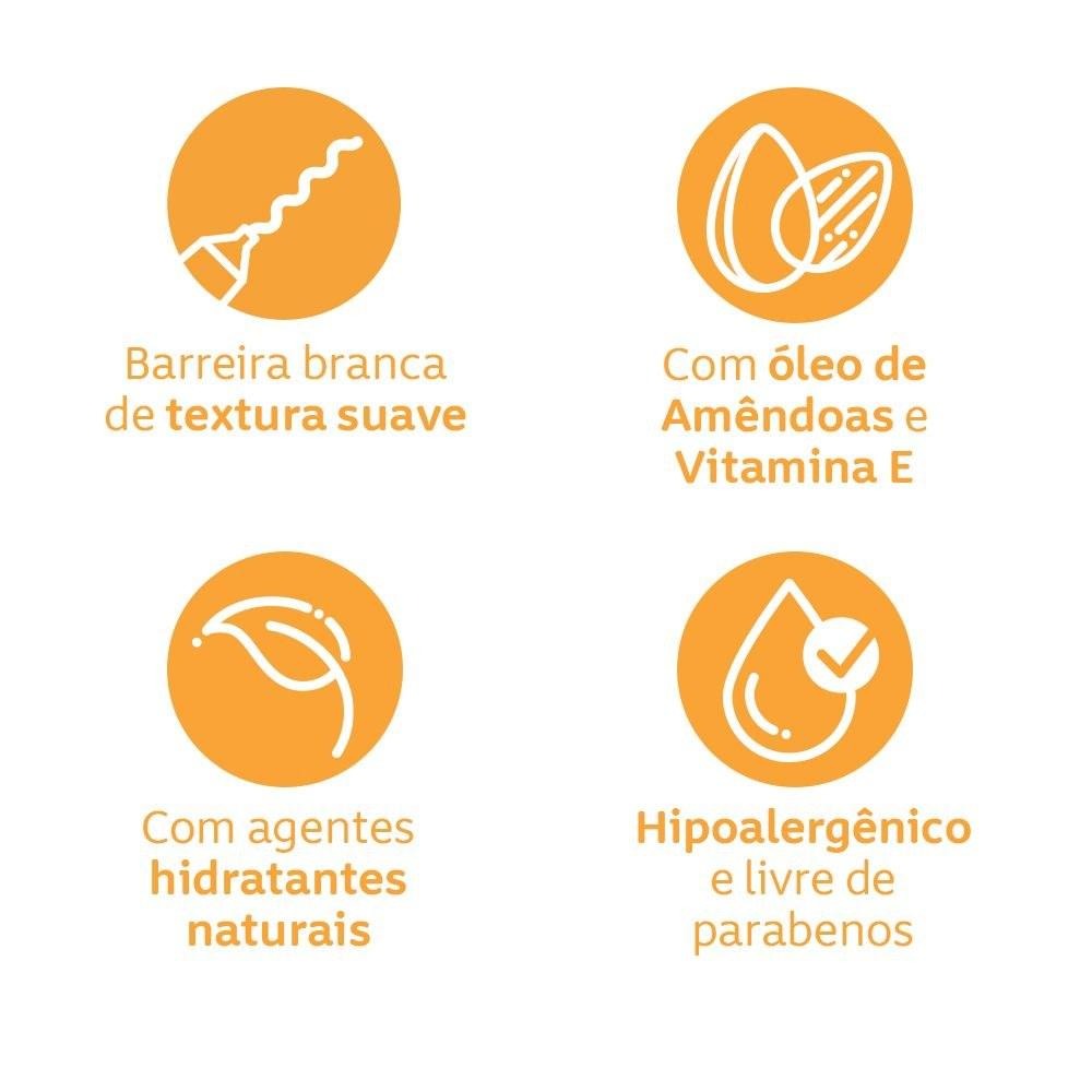 Creme Preventivo De Assaduras Hipoglós Amêndoas 80G — imagem 3 | Drogaria Taveira