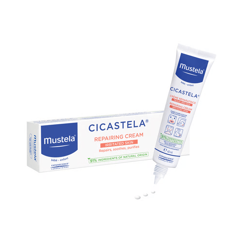Creme Reparador Hidratante Mustela Cicastela Bebê 40ml — imagem 4 | Drogaria Taveira