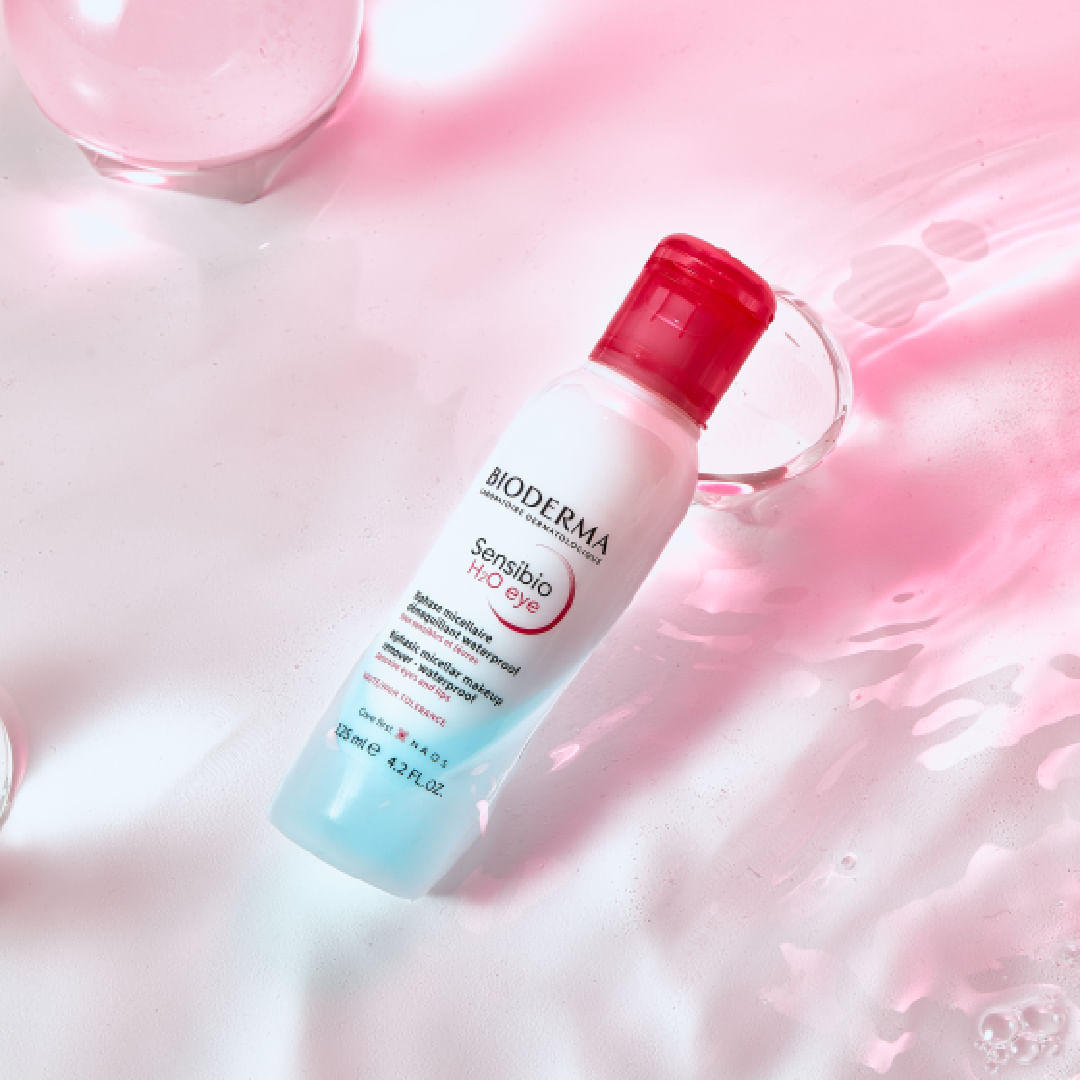 Demaquilante Bifásico Bioderma Sensibio H2O Eye 125ml — imagem 3 | Drogaria Taveira
