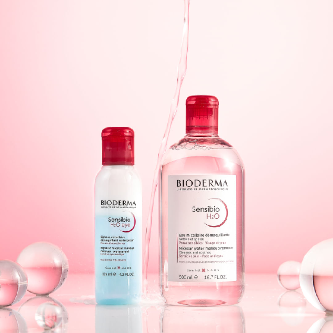 Demaquilante Bifásico Bioderma Sensibio H2O Eye 125ml — imagem 4 | Drogaria Taveira