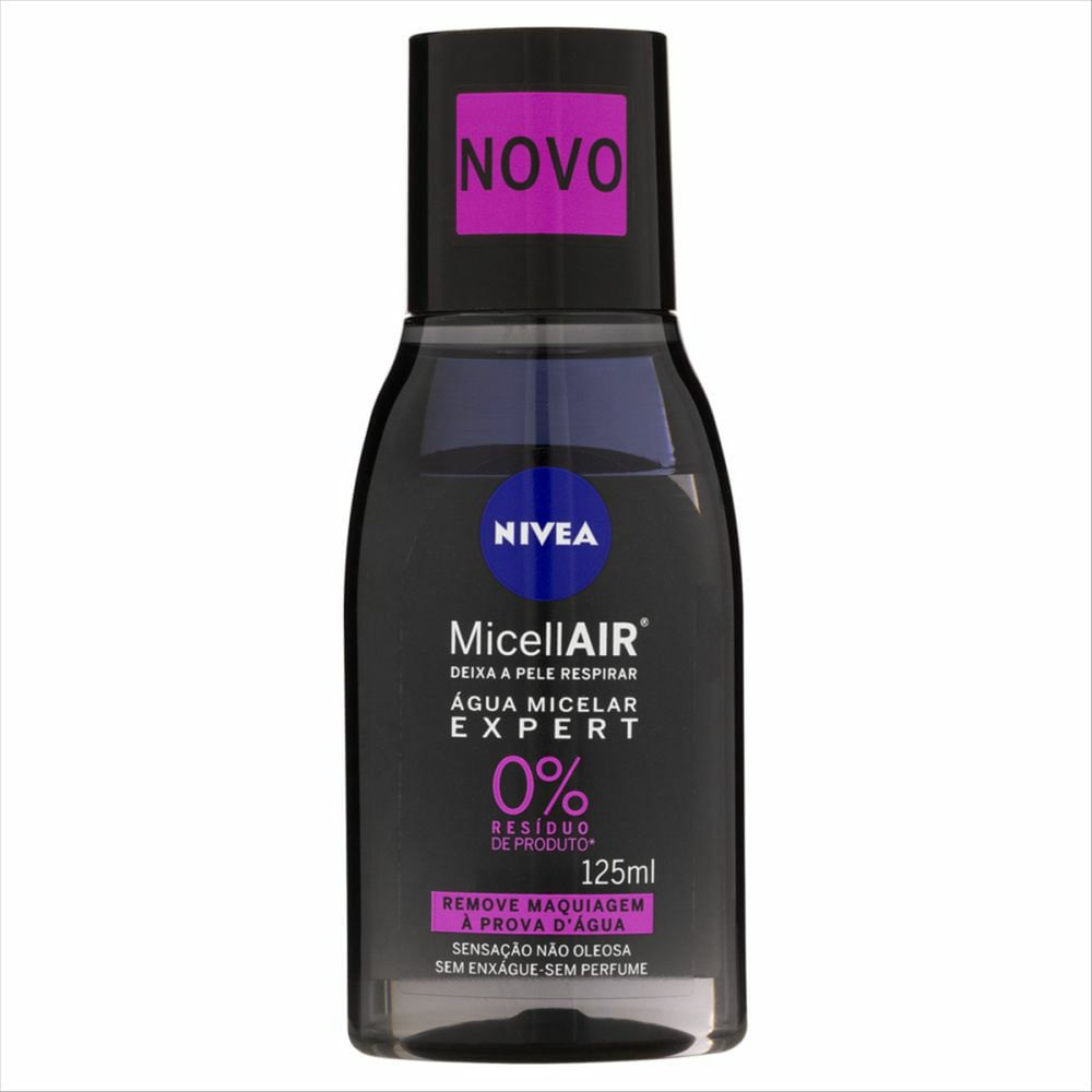 Demaquilante  Nivea  agua Micelar  expert 125ml — imagem 3 | Drogaria Taveira