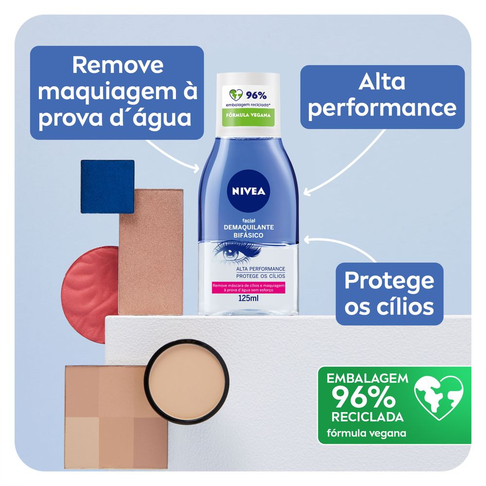 Demaquilante Nivea Bifásico 125ml — imagem 3 | Drogaria Taveira