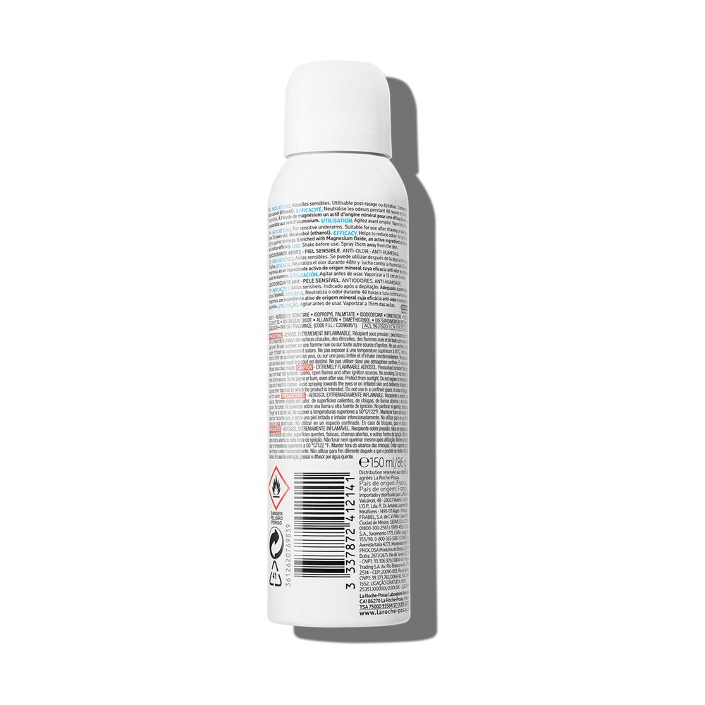 Desodorante Antitranspirante La Roche-Posay Innovation Peles Sensíveis 48h Aerossol 150ml — imagem 4 | Drogaria Taveira