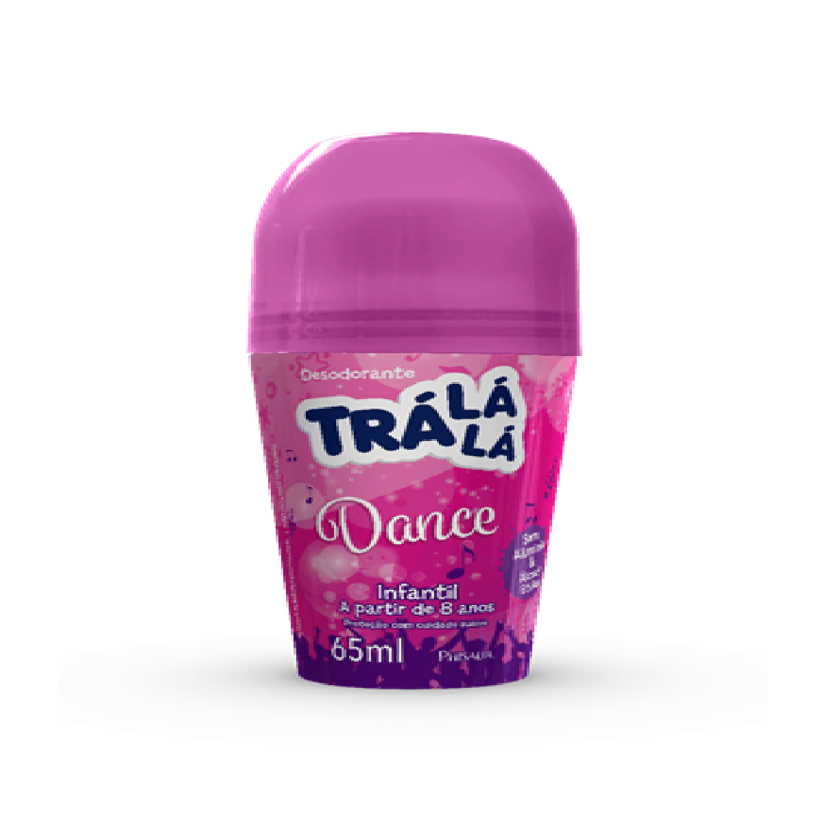 Desodorante Infantil Trá Lá Lá Dance +8 anos Roll-On 65ml — Tralala | Drogaria Taveira