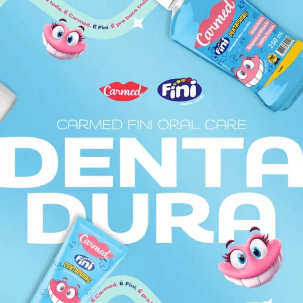 Enxaguante Bucal Carmed Fini Dentaduras com Flúor Zero Álcool 250ml — imagem 2 | Drogaria Taveira