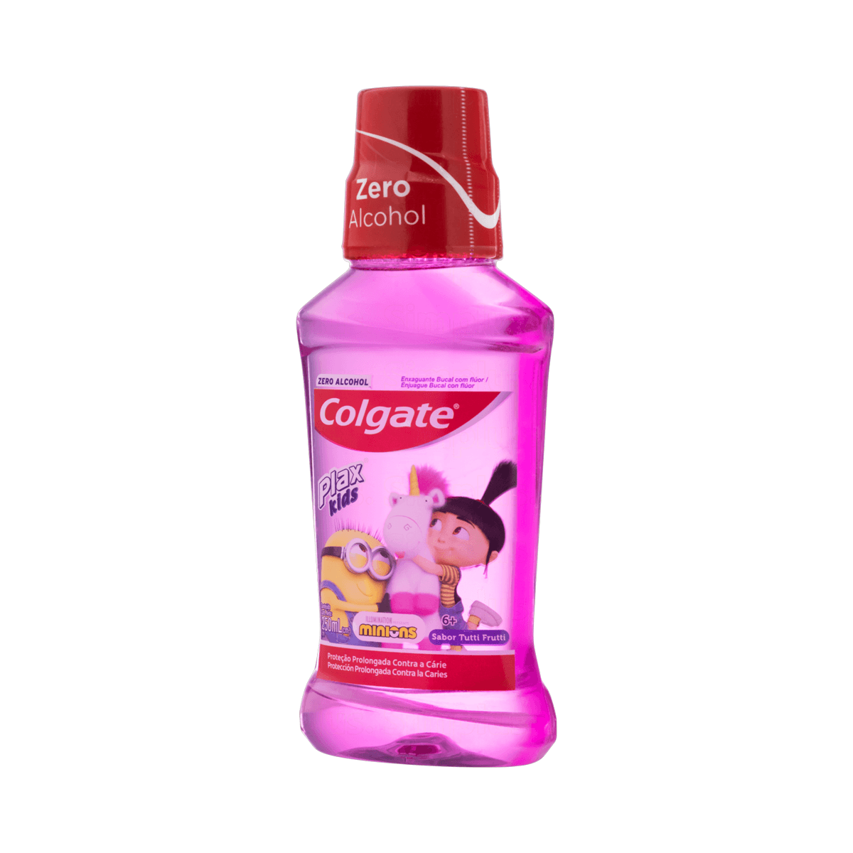 Enxaguante Bucal Infantil Colgate Plax Kids Zero Álcool +6 anos Sabor Tutti Frutti 250ml — imagem 2 | Drogaria Taveira