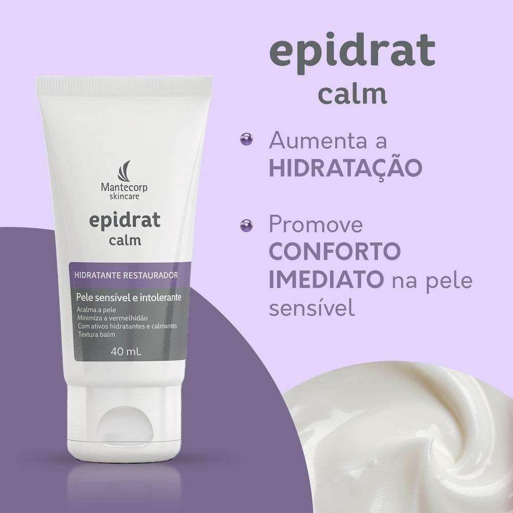 Epidrat Calm Hidratante Facial Pele Sensível 40g — imagem 4 | Drogaria Taveira