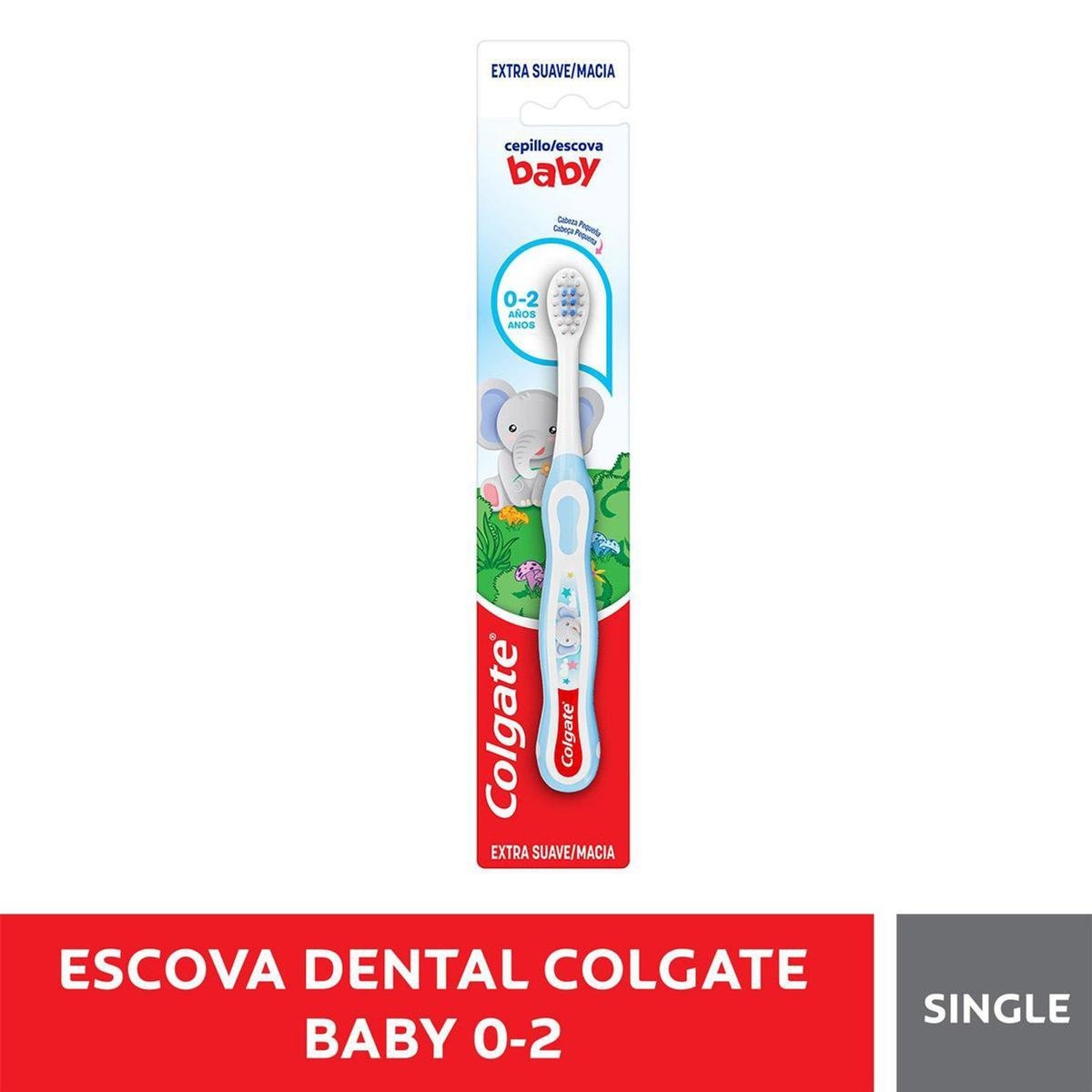 Escova Dental Infantil Colgate My First Cerdas Extra Macias 0 a 2 anos 1 Unidade — imagem 2 | Drogaria Taveira
