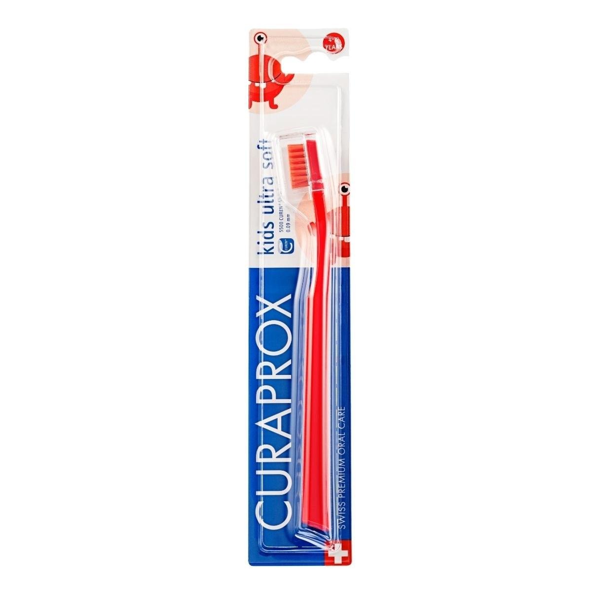 Escova Dental Infantil Curaprox Kids Cerdas Ultrasoft 4 a 12 anos 1 Unidade – Cores Sortidas — imagem 4 | Drogaria Taveira