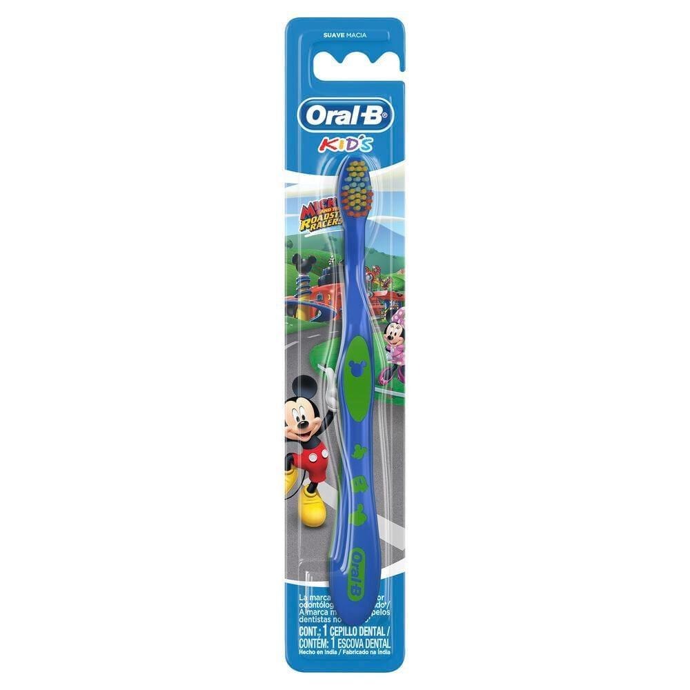 Escova Dental Infantil Oral-B Mickey Cerdas Macias +3 anos 1 Unidade — imagem 3 | Drogaria Taveira