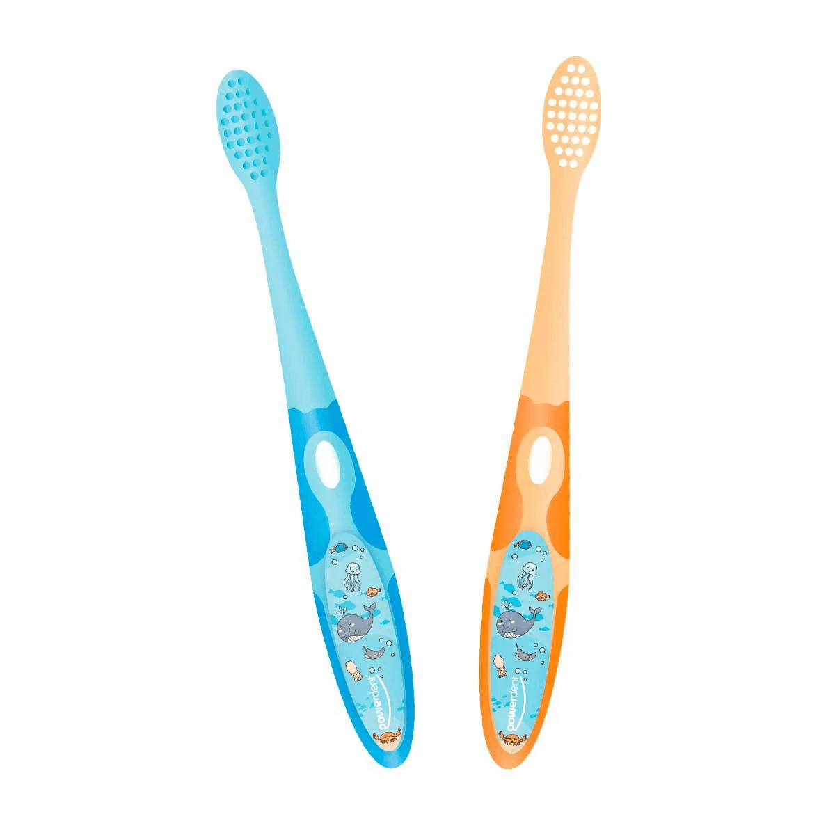 Escova Dental Infantil Powerdent Ocean Kids Cerdas Supermacias 2 Unidades — imagem 2 | Drogaria Taveira